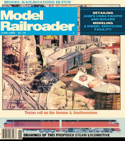 June 1982 Issue of Model Railroader