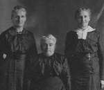 Hilda, Augusta, and Albertine Buelow: Courtesy of Len Wittig
